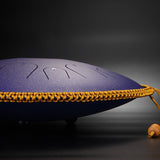 steel Tongue Drum 14 inch 14 tone  Drum Handheld Tank Drum Percussion Instrument Yoga Meditation Beginner Handpan