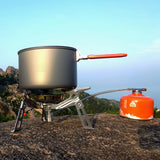 Camping Gas Burners Windproof 3600W Remote Gas Stove Outdoor Fire Stove For Camping Hiking Picnic