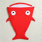 7 Colors Cute Baby Sleeping Bag Shark Sleeping Bag Cartoon Anti-kick Is Autumn And Winter Baby Out Of Hugs Warm Infant Swaddle