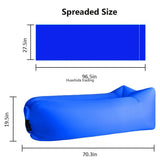 Camping Inflatable Sofa Lazy Bag 3 Season Ultralight Down Sleeping Bag Air Bed Inflatable Sofa Lounger Trending Products 2020