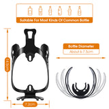 WEST BIKING Bike Water Bottle Holder Lightweight Aluminum Alloy Bicycle Bottle Cage for Road Mountain Bikes Bicycle accessories