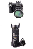 2021 Digital Camera POLO D7200 33Million Pixel Auto Focus Professional SLR Video Camera 24X Optical Zoom with Three Lens