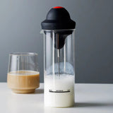 Milk Frother Electric Foamer Coffee Foam Maker Milk Shake Mixer Battery Milk Frother Jug Cup Electric Milk Frother Cup Whisk