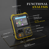 FNIRSI DSO-TC2 200kHz Bandwidth Digital Oscilloscope Transistor Tester 2 In 1 PWM Square Wave Output Oscilloscope for Car Repair