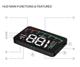 OBD2 HUD A900 Auto Accessories Head Up Display Speed RPM car electronic accessorie Gadgets Inteligentes Projector in car