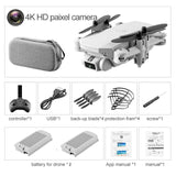LS MIN Drone Aerial Photography Wifi Fpv Combo 4K HD Dual Camera GPS Height Hold Quadcopter Gift Toy Remote Control Plane