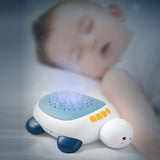 Baby Sleep Music Soother With relaxing and soothing white noise 100 lullabies Star Projector Night Light Toy for Boy Girl