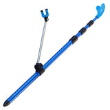 2.1M New Fishing Rod Bracket Rack Pole Stand Holder Adjustable Flexible Anti-Slip Stainless Steel