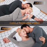 Ergonomic Pillow for Couple Side Sleepers Contour Memory Foam Pillow Basic Bed Neck Protection Arm Rest