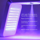 LED Light Photodynamic Facial Care Machine 178 Light Chips 6 Colors Skin Moisturizing Photon Machine for Beauty Salon 100‑240V