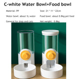 Pet Supplies 3.8L Large Capacity Pet Dog Cat Automatic Feeder Detachable Bowl Water Dispenser Food Feeding Device For Cat Dog