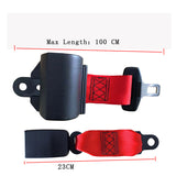 Yellowseat belt retractable 2 point safety Lap belt  bus seat safety belt waist belt  auto accessories