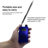 SI4732 Handheld Portable Receiver Large LCD Display Screen 150K-30MHz 64M-108MHz All Band Receiver