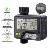 Automatic LCD Display Watering Timer Garden Irrigation Controller With Rain Sensor 6 Separate Water Timer Programs