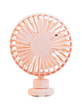 F36 Stroller Bike Fan Mini Portable USB Rechargeable Clip Fan 360 Degree Rotating Outdoor Wrist Fan With Strap With Fragrance