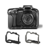 For Panasonic Lumix GH5 /GH5S Camera Cage with Cold Shoe Mount Side Grip Top Handle for Monitor Holder Flash Light DIY Options