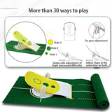 Indoor Outdoor Training Golf Hitting Carpet Mini Putting Ball Pad Washable Anti-Slip Practice Golf Practice Mat