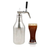 Home-Made Beer, Coffee, Black Beer Tap Beer Faucet - Nitrogen Draught and Nitro Coffee Faucet Home-Made DIY Beer Soda Kit, Drink