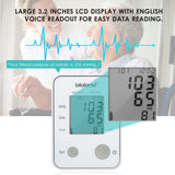 Upper Arm Automatic Tonometer Voice Broadcast With Cuff For Sphygmomanometer Household Heart Rate Blood Pressure Monitor