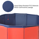 Dog pool Foldable Dog Swimming Pool Portable Anti-slip Paddling Pools for Dogs Cats Bathing Tub Wash Pet Outdoor Playing Pool