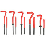 131Pcs Thread Repair Kit M5 M6 Metric8 Metric10 M12 Threaded Tool Twist Drill Bits threading tool for Restoring Damaged Threads