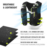5L Hydration Backpack Reflective Cycling Backpack Fits 68cm To 130cm Chest Circumference For Cycling Marathons Running Knapsack