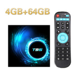 T95 TV Box for Android 10 Allwinner H616 Quad Core 6K Wifi Android 4GB RAM 64GB ROM 10.0 Media Player Youtube Set Top Box
