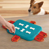 Educational Dog Toy Leaking Food Box Dog Feeder Toys Interactive Puzzle Game Pet Toys For Small Large Dog Cat Pet Puppy Supplies