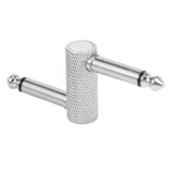 5X 6.35 Adapter Plug Pedal Coupler Sz Type Connector for Guitar Effect Pedal 1/4 Inch High-Grade Amplifier Adapter