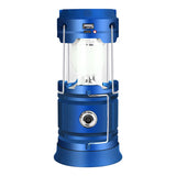 Portable Lamp Outdoor Emergency COB Tent Lamp Flashlight USB Rechargeable LED Solar Camping Lantern Light Work Light
