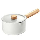 1.76L Multifunctional Pot Portable Skillet Compact Milk Pot Home Rice Noodle Cooking Pot Induction Cooker Gas Stove Applicable