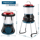 Rechargeable LED Camping Lantern,2000Mah With Magnet Base,Lanterns Flashlight,Hiking Gear,Emergency Light, Hurricane,Etc