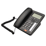 2-Line Desktop Corded Telephone Answering System Caller ID/Call Waiting Backlight LCD &amp; Handset/Base for Office Home Conference