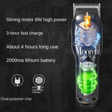 Graffiti Oil Head Push Shear Gradient Electric Push Professional Hair Salon Shaver