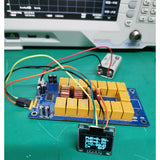 KIT DIY Automatic Antenna Tuner 7x7 (ATU-100 mini by N7DDC 7*7)+0.96 Inch OLED Firmware Programmed From UK+OLED 1PCS