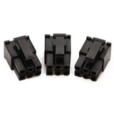 400Pcs Crimp Female Terminals Pin Plug + 50Pcs 5557 8(6+2)P ATX EPS PCI-E Connectors