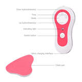 Magnet Breast Enhancer Electric Chest Enlargement Massager Anti-Chest Sagging Device Breast Acupressure Massage Therapy Tool