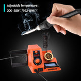 Soldering Station Adjustable Temperature with LED Digital Heat Torch for  Welding Repair DIY Tip Cleaner Solder Wire US Plug
