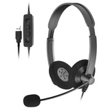 3.5mm T28 Call Center Service Headphone Telephone Traffic Earphone Customer Communication 330 Degrees Computer Headset