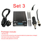 STM32 V3.1S T12-958 Soldering Station Electronic Soldering iron 1.3inch Digital station solder 907 handle iron tip welding tool