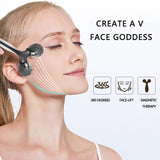 Double Chin Massage Roller Beauty Face-Lifting Artifact 3D Eye Neck Facial Small V Face Lifting Stick Face-Lifting Apparatus