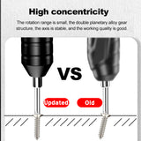 2023 New Cordless Electric Screwdriver Rechargeable Lithium Battery Mini Drill 3.7V Power Tools Set Household Maintenance Repair