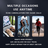Bone Conduction Earphone Low Latency Noise Canceling Waterproof Sweat-proof Wireless Bluetooth-compatible Headset
