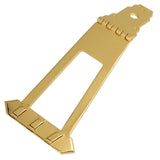 Guitar 6 Strings Jazz Archtop Trapeze Tailpiece Bridge for Hollow Semi Hollow Guitar Parts