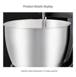 Electric Food Mixer3.5L 400W Table Stand Cake Dough Mixer Handheld Egg Beater Blender Baking Whipping Cream Machine