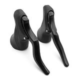 Lightweight Aluminum Bicycle Brake Handle MTB Mountain Bike Cycling Brake Levers Front &amp; Rear Brake Levers Drop Handlebar Set