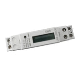 50Hz 220V Single Phase Electricity Meter Energy Meter DIN Rail Meter with LCD Digital Display 32A Plastic