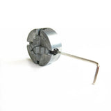 1Set Four 4 Jaw Chuck Z011A for Metal Mini Lathe M12x1mm Threaded Back 1.8~56mm/12~65mm Mini Collet Lathe Accessory