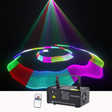 Professional DMRGB400 LED Indoor Stage Lights RGB Laser Scanner Beam Effect Stage Light Sound Activated Laser Projector Lighting