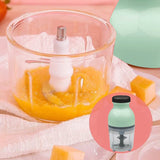 Food Meat Processor Mini Electric Multifunction Chopper Small Portable Fruit Blender Mixer Chops Mincer Grinder